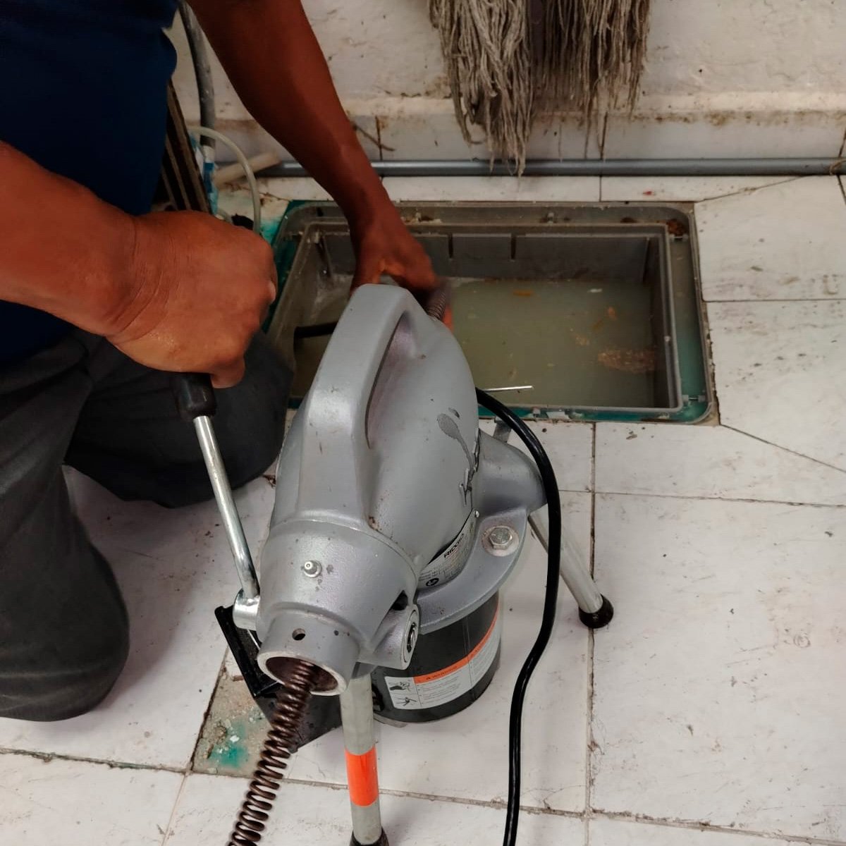 Señales de drenaje tapado