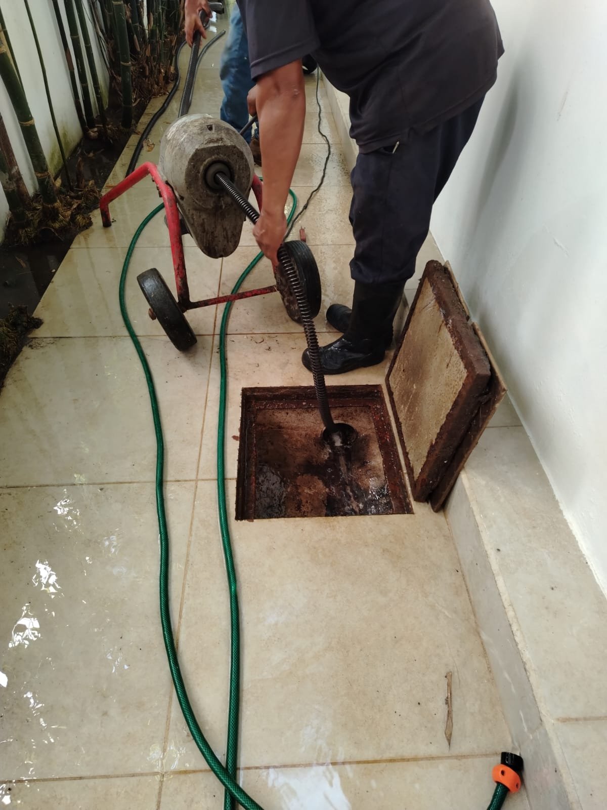 Mantenimiento de drenaje